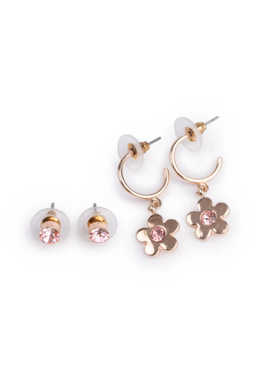 Boutique Chic Bejeweled Bloom Earrings