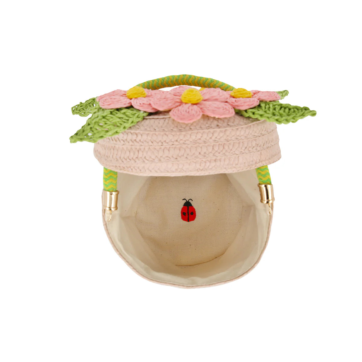 Flower pot basket bag