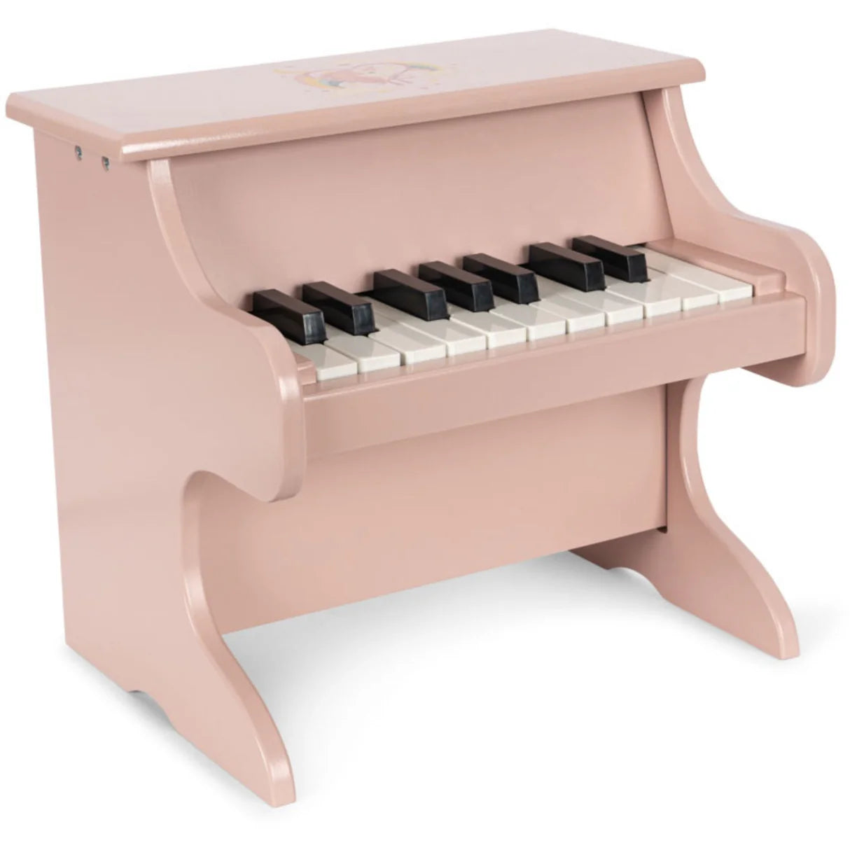 Wooden miniature piano - unicorn