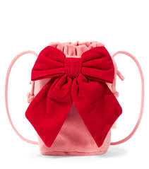 Velvet Bow Bag