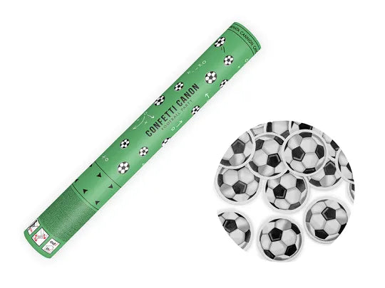 Confetti Cannon - Football Party 40cm