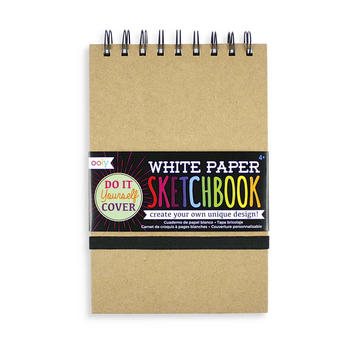 White DIY Cover Sketchbook