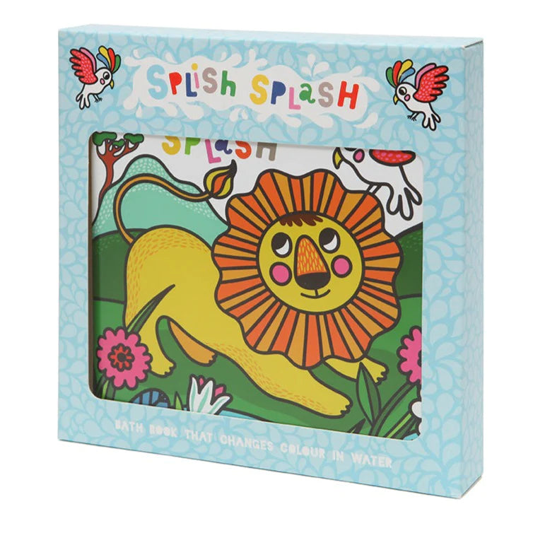 Splish Splash magic bath book jungle