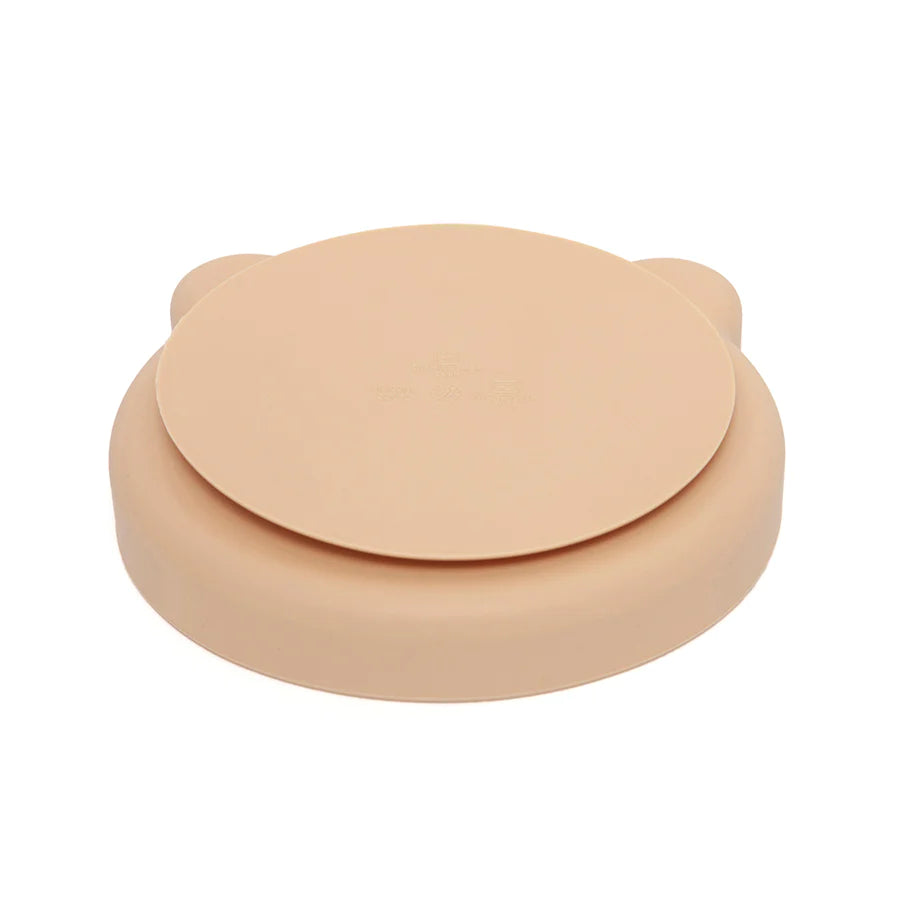 Silicone suction bear plate honey