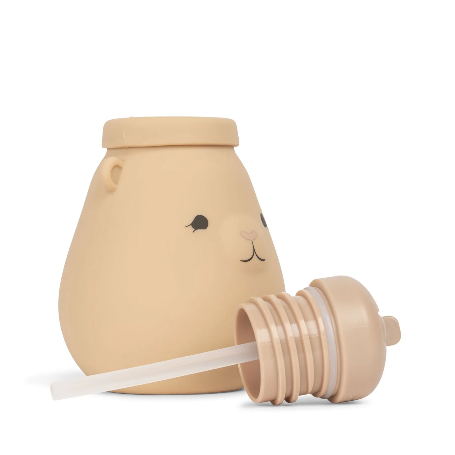 Silicone drinking bottle teddy - Shell