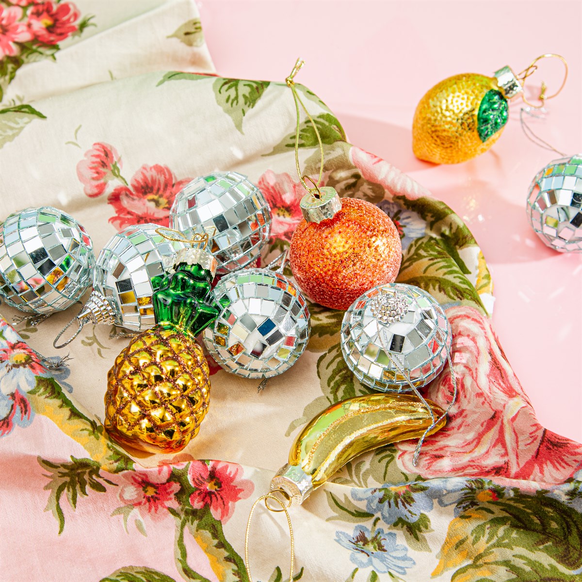 Mini Mirror Ball Baubles