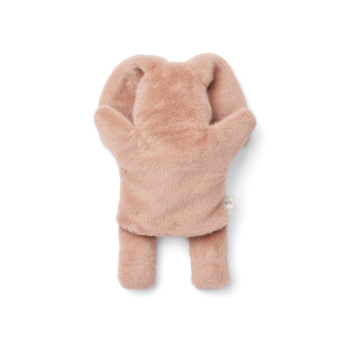 Honor rabbit hand puppet - Pale tuscany