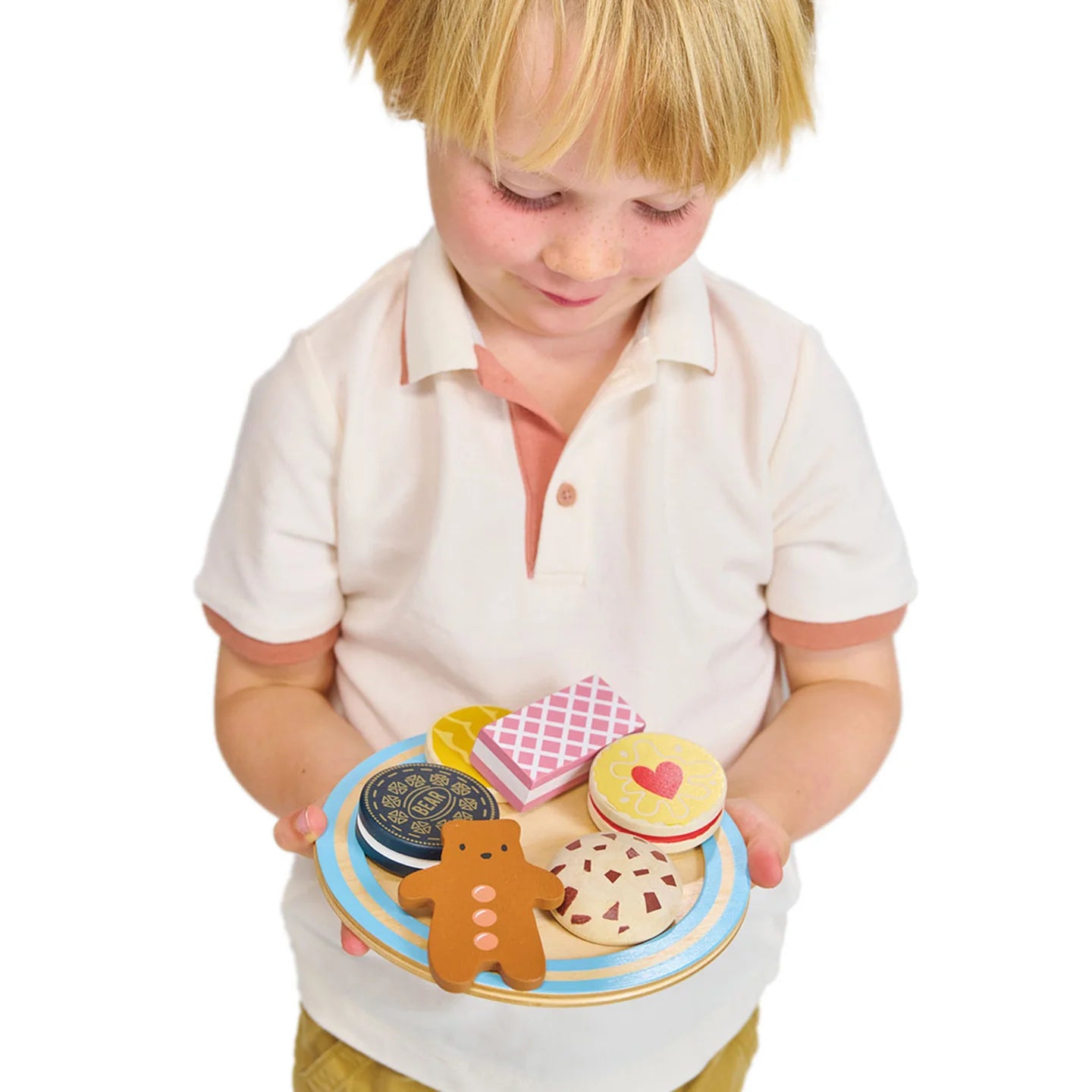 Assiette à biscuits à l'heure du thé