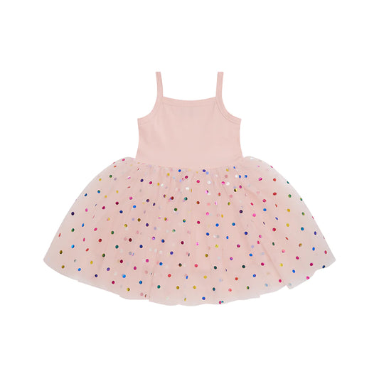 Pink Spot Dress