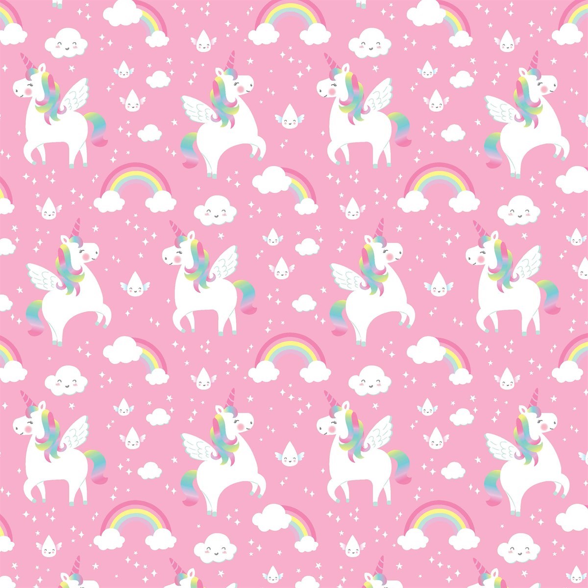 Rainbow Unicorn Wrapping Paper - SASS & BELLE