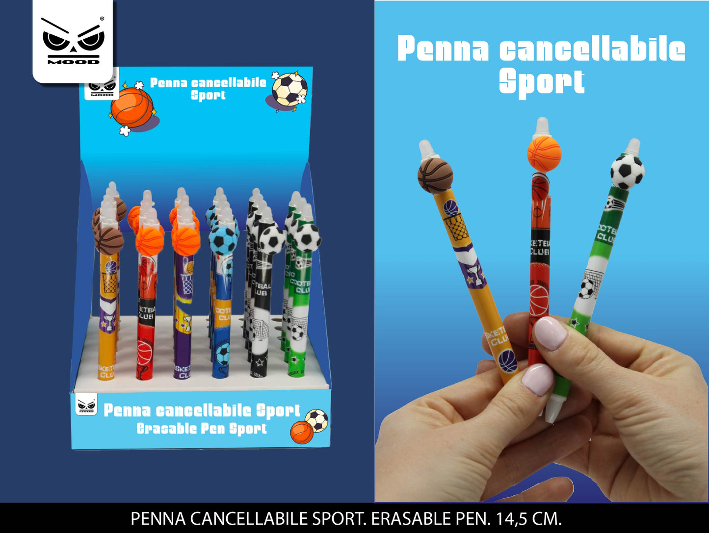 Sport erasable pen. Price per pen