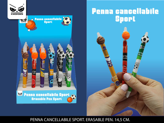 Sport erasable pen. Price per pen