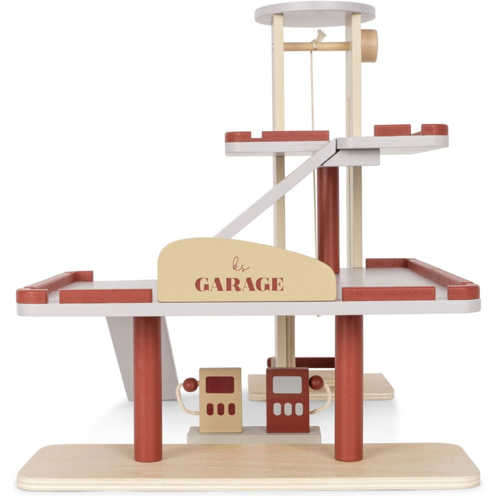 Wooden Garage FSC - wooden toys - KONGES SLØJD - 23 AW