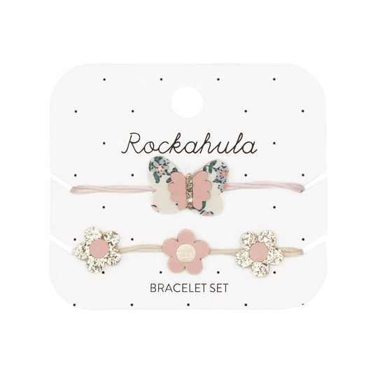 Flora Butterfly Bracelet Set