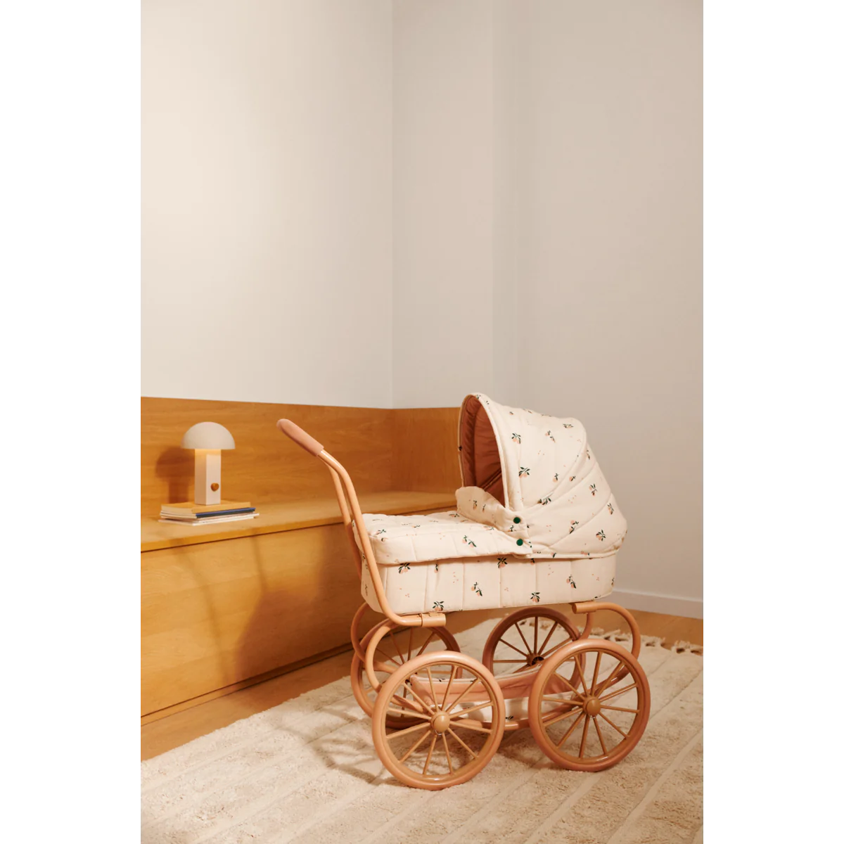 Doll pram - Adaline Peach Sea Shell