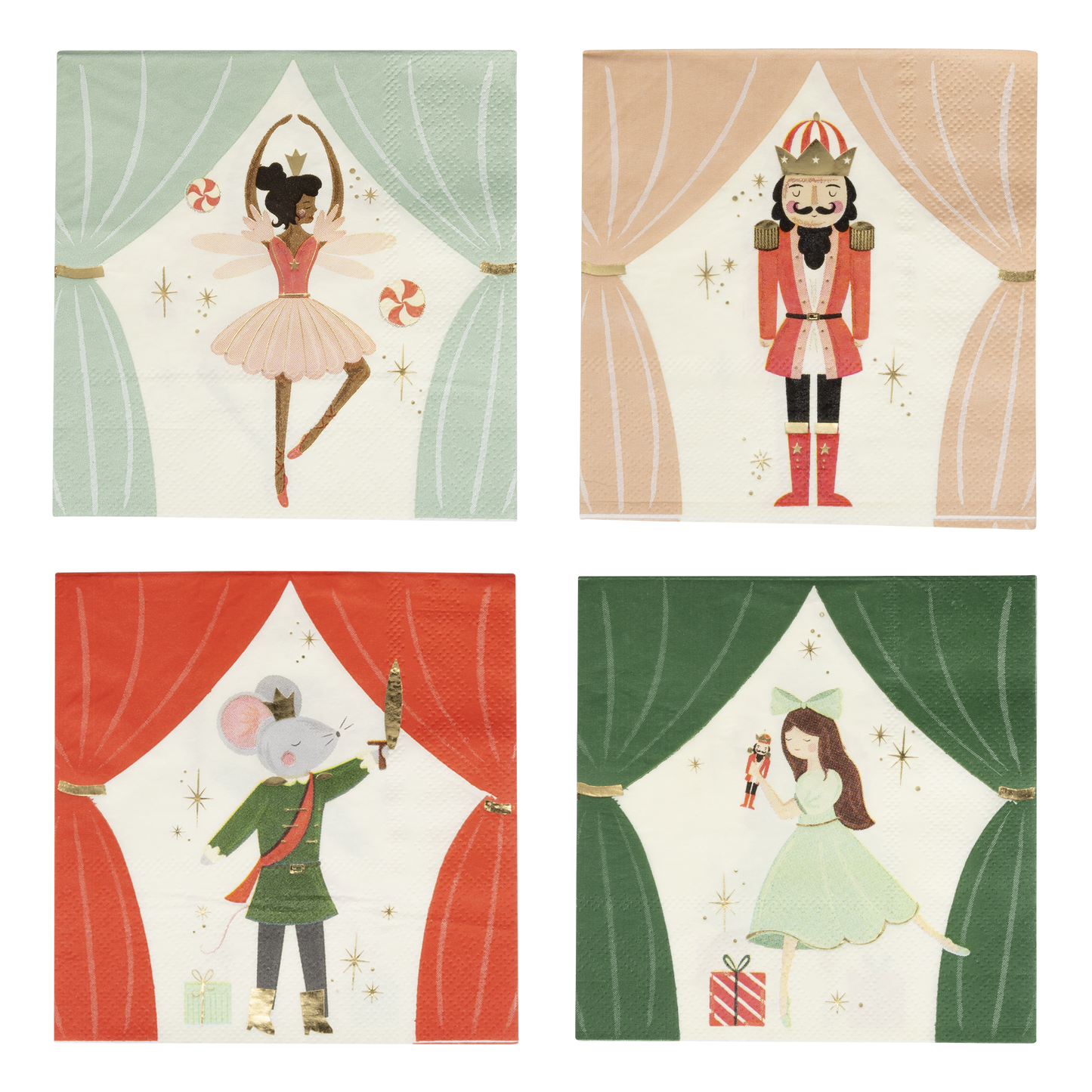 My Mind’s Eye - NUT1139 - Nutcracker Napkin Set