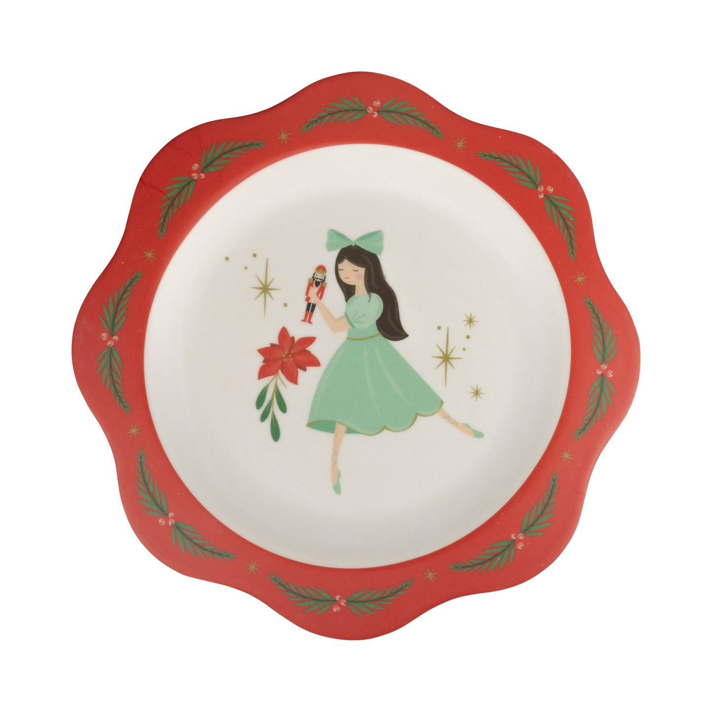 My Mind’s Eye - NUT1143 - Nutcracker Bamboo 9" Plate Set