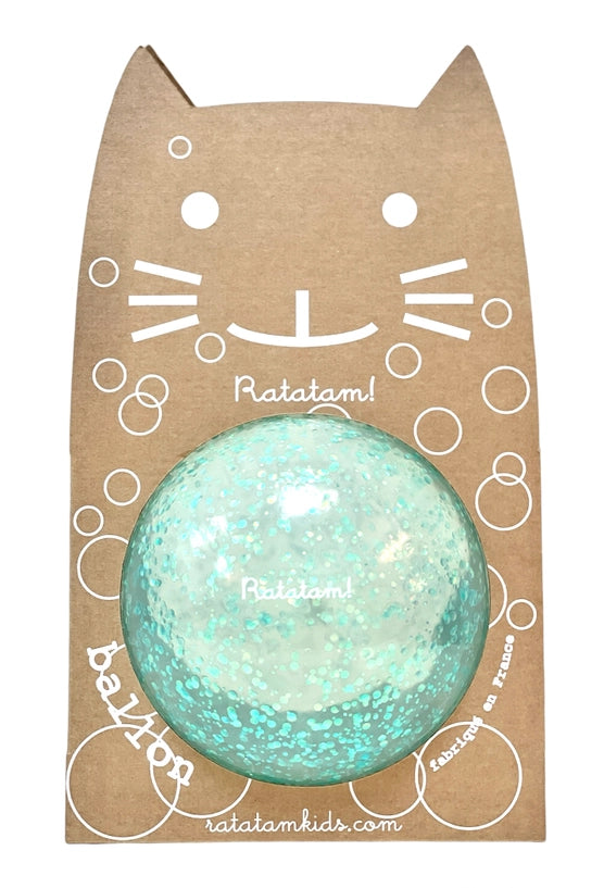 Glitter Balloon Bubble Collection 15 cm - Green