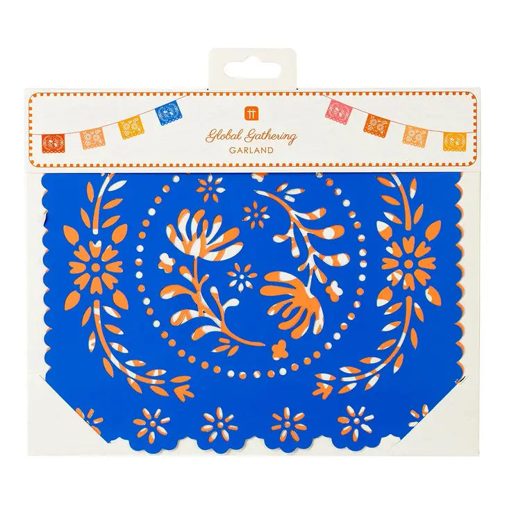 Guirlande de Fanions Papel Picado Mexicain Coloré - 4m