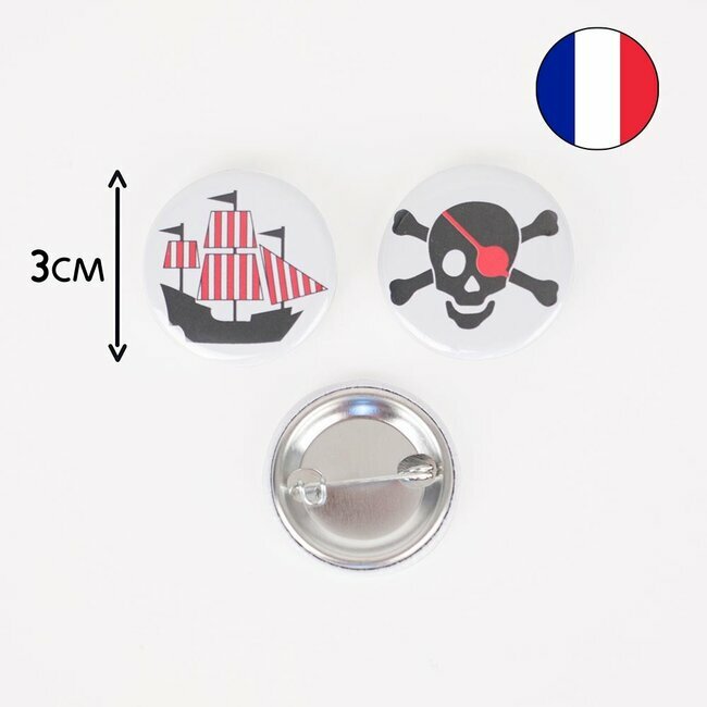 BADGES -  PIRATES