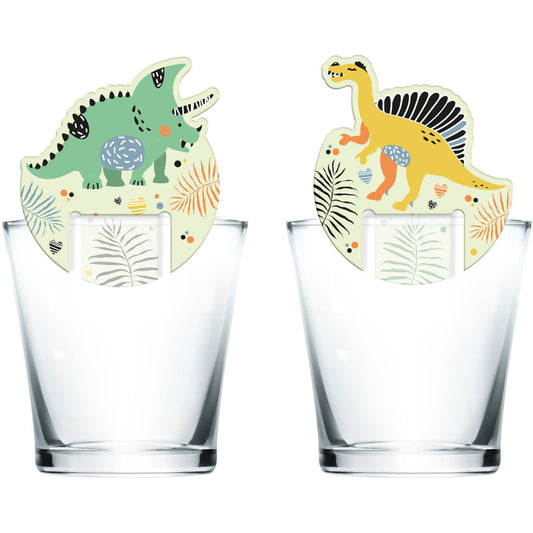 Glass markers Dino Roars - 6 pieces