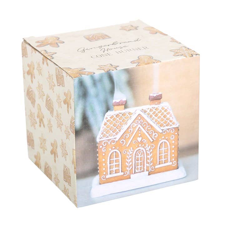 Something Different Wholesale - Christmas Gingerbread House Incense Cone Burner