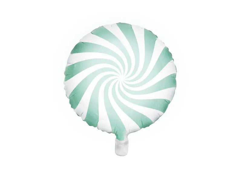 Foil Balloon Candy, 35cm, mint