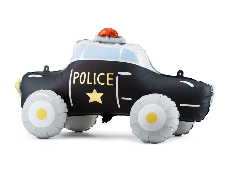 Standing foil balloon Police Car, mix, 90 x 41 cm