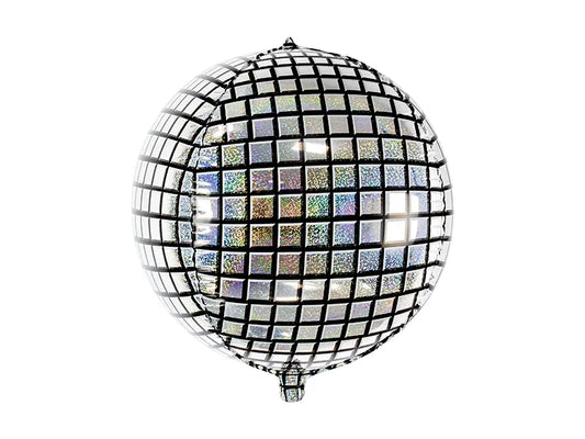 Foil Balloon Disco Ball, 40c