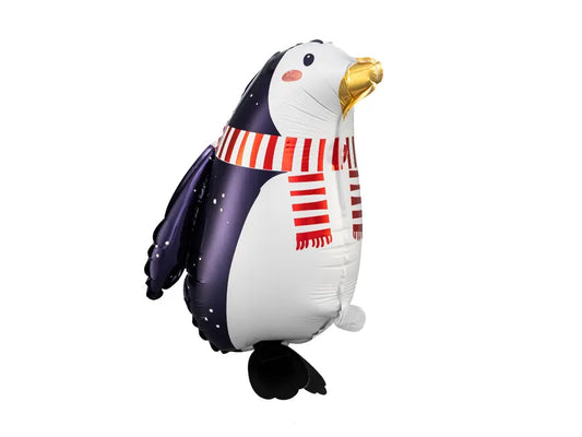 Foil balloon Penguin, 29x42cm, mix