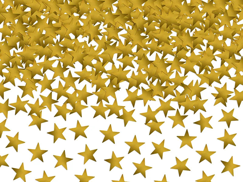 Confetti Stars, gold, 10mm, 30g