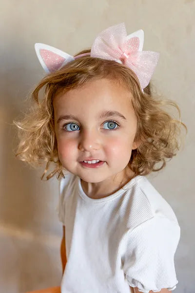 Kitty Headband with Bow