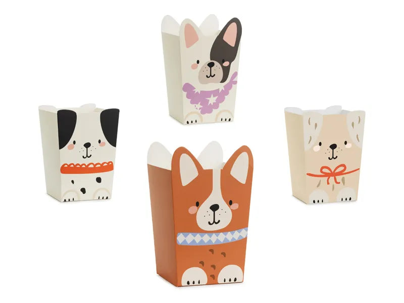 Popcorn boxes Dogs