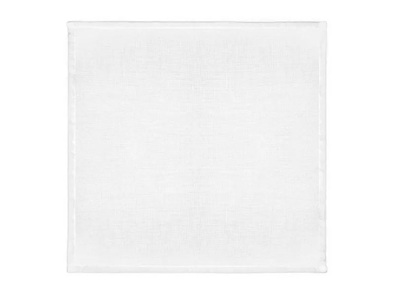 Cloth napkins, white, 40x40cm