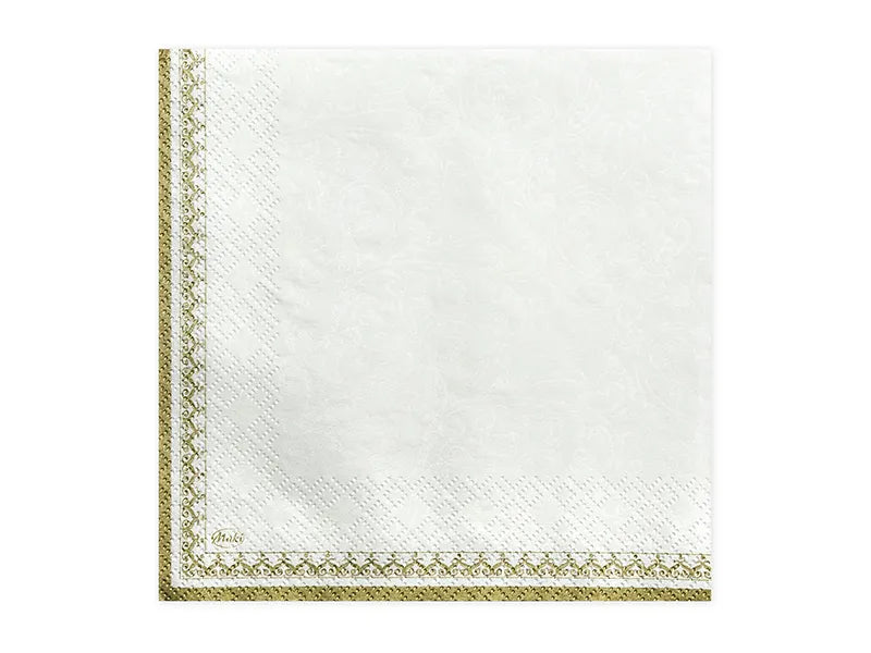 Napkins Chalice, white, 33 x 33 cm