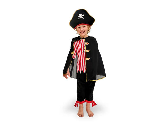 Pirate costume with cape