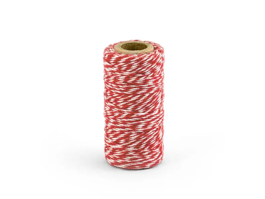 Baker's Twine, red, 50m