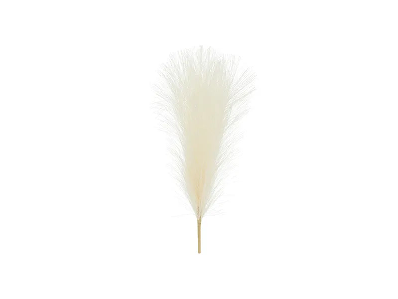 Pampas grass artificial, light cream, 10x45cm