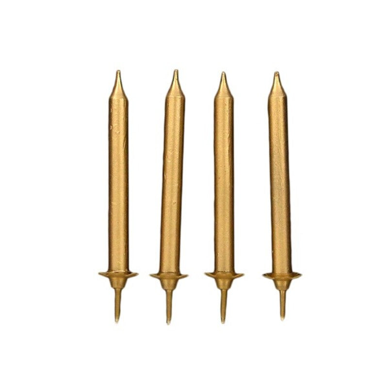 12 Gold candles