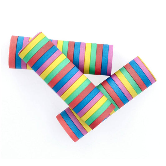 Paper streamers - Multicolour - 4 meters - 3 pieces