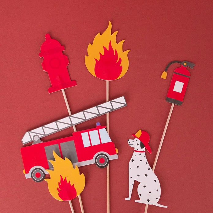 Firefighter Cake Toppers