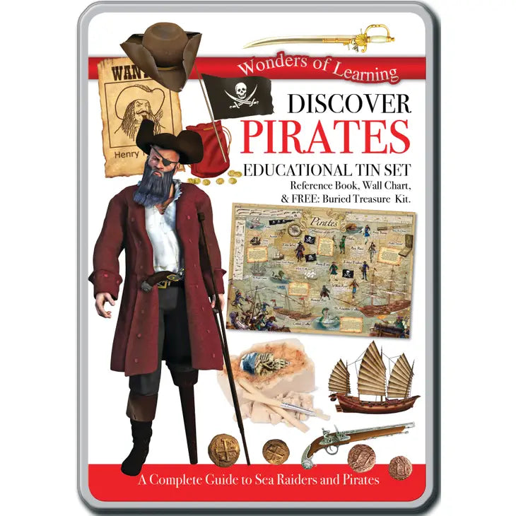 Tin Set - Discover Pirates