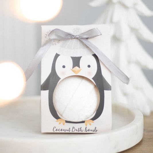 Winter Penguin Coconut Bath Bomb