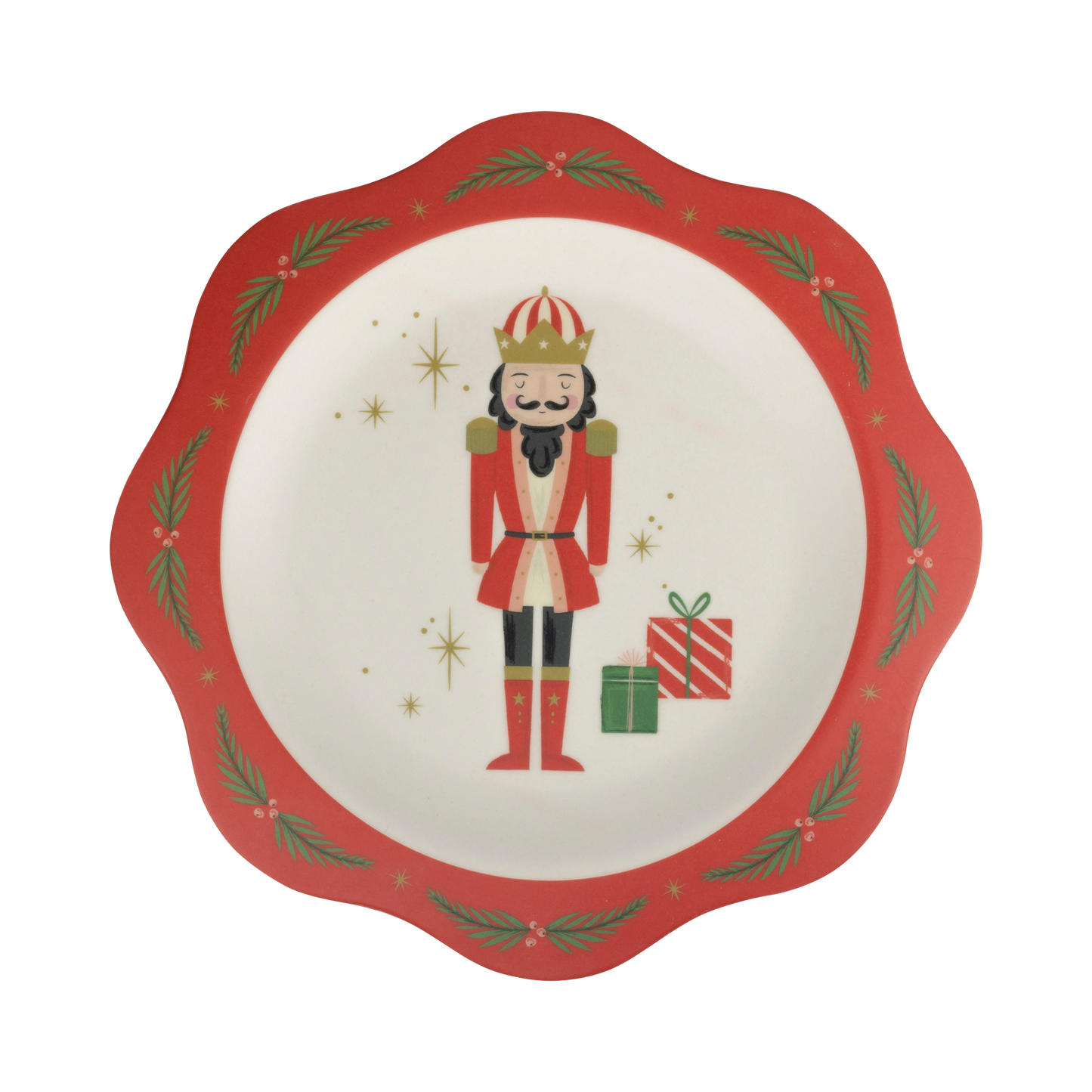 My Mind’s Eye - NUT1143 - Nutcracker Bamboo 9" Plate Set