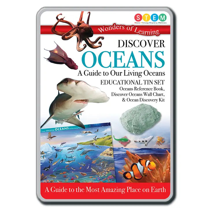 Tin Set - Discover Oceans