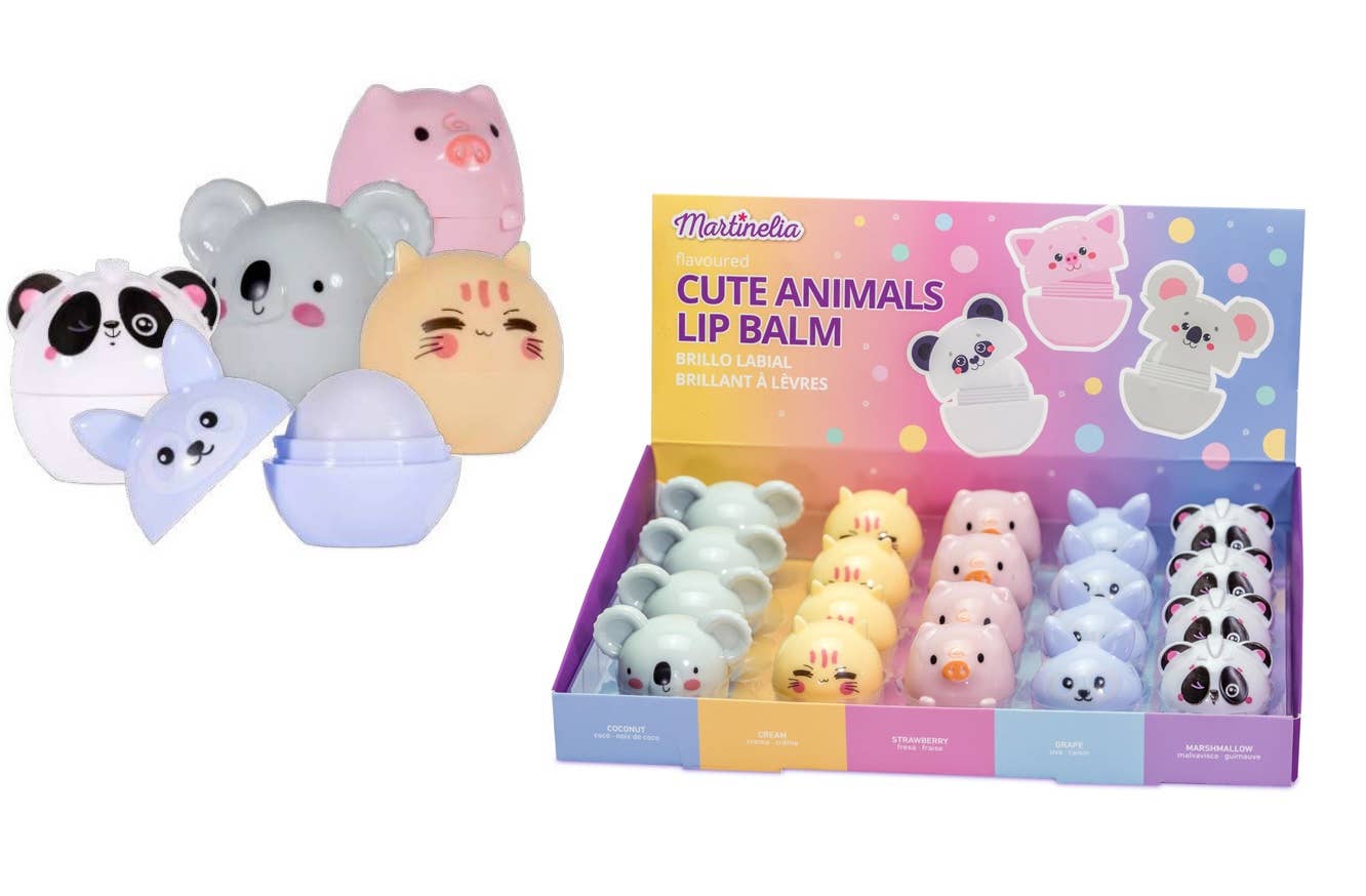 Martinelia Cute Animals Lip Balms