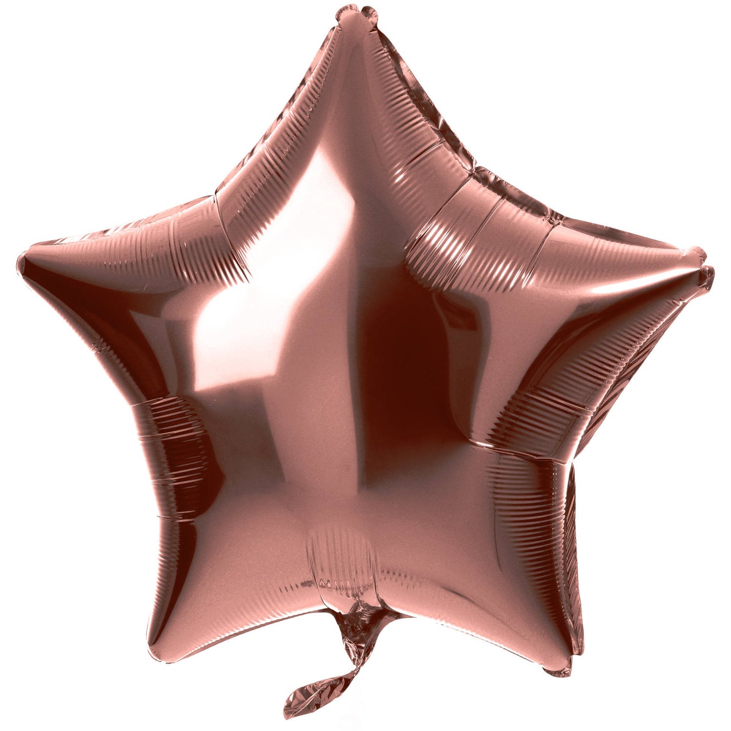 Foil Balloon Star-shaped Bronze - 45 cm