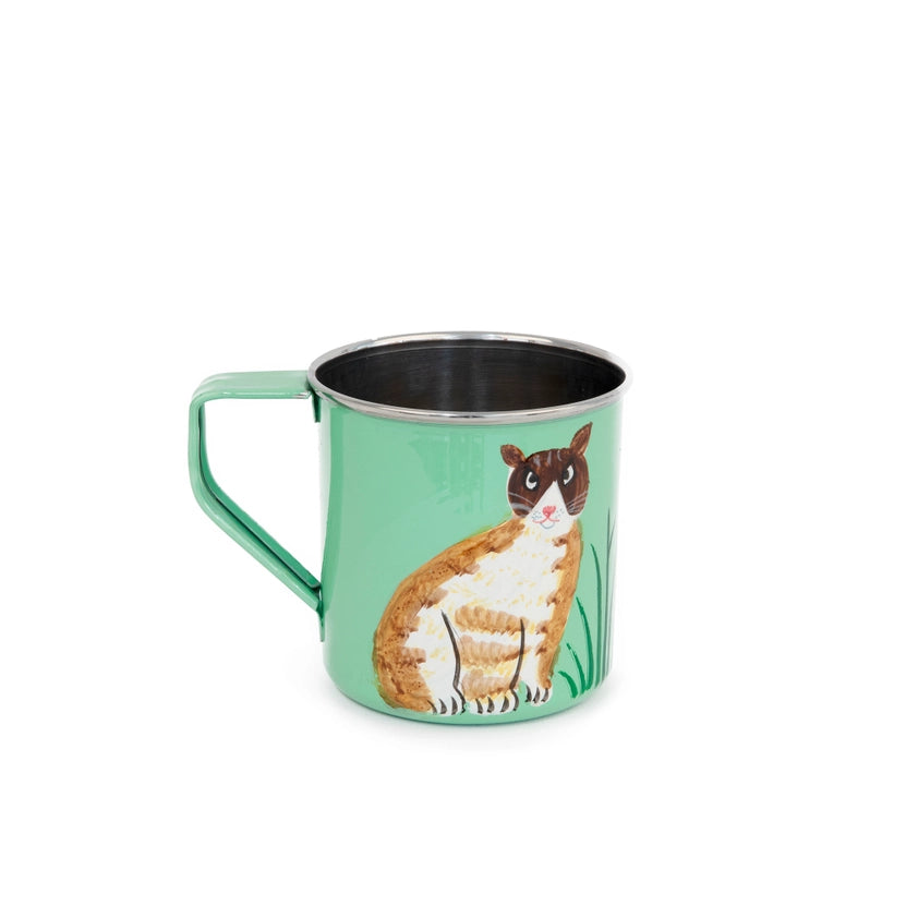 Cat Mugs - Hand Painted Hf