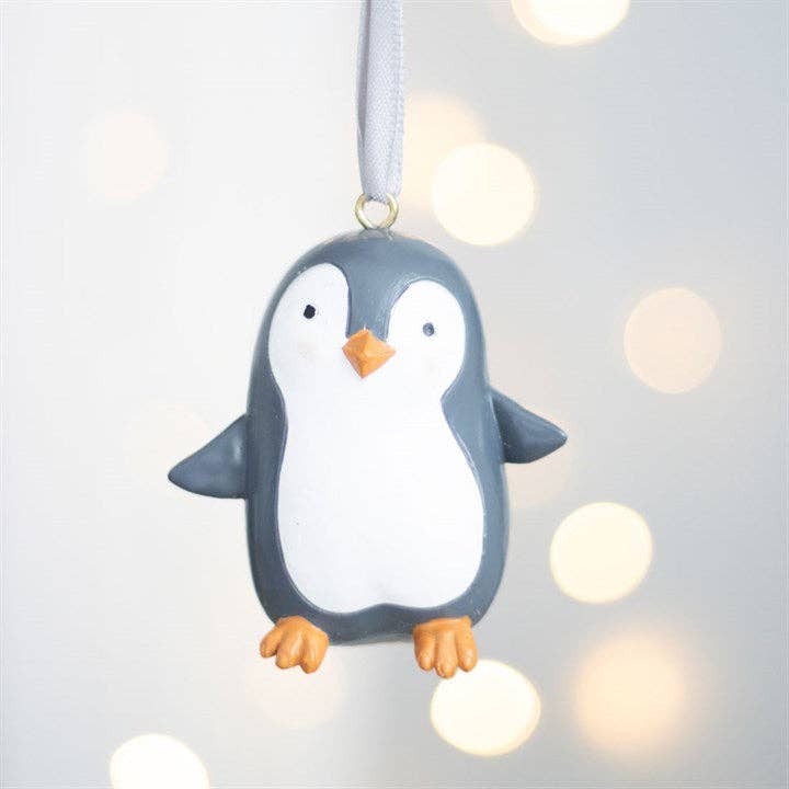 Winter Penguin Hanging Ornament