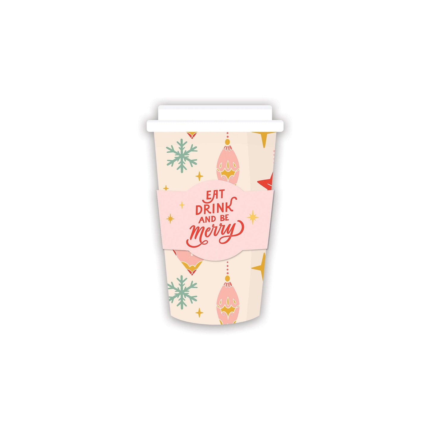 My Mind’s Eye - RET1012 -  Retro Christmas To Go Cups